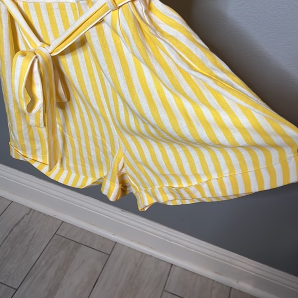 Linen striped shortfalls - Picture 6 of 6